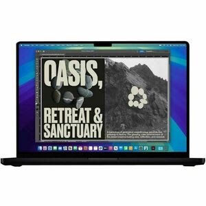 Apple Portátil - Apple Macbook Pro Mgee4e/A 41.1cm (16.2") - 120hz - Apple - 48gb - 2tb Ssd - Español (américa Latina) Teclado - Negro - Apple M5 Max Chip - 3456 X 2234 - Macos Tahoe - Apple - Tetraconta-Núcleo (40 Núcleo) Procesador Gráfico - Pantalla Liquid Retina, Tecnología True Tone - Cámara Frontal/Cámara Web - 22horas Duración De Pilas - Ieee 802.11be Estádar Lan Sin Cable - Wi-Fi 7