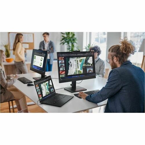 Lenovo Portátil - Lenovo Thinkpad T16 Gen 4 21qf000clm 40.6cm (16") - Wuxga - Intel Core Ultra 5 225h - 32gb - 512gb Ssd - Español Teclado - Negro - Intel Chip - 1920 X 1200 - Windows 11 Pro - Intel - Tecnología Conmutación En El Mismo Plano (in-Plane Switching, Ips) - Cámara Frontal/Cámara Web - Ieee 802.11be Estádar Lan Sin Cable - Wi-Fi 7