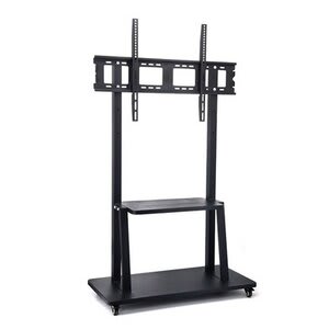 BRobotix Brobotix Soporte De Piso Móvil Para Tv De 55" A 110" Soparta Hasta 120 Kg.- Vesa: 200x200 300x300 400x400 600x400 800x400 800x600 - Smart Tv, Soporte Para Tv , Soporte Para Pared Tv, Soporte Tv, Soporte Universal, Pantalla Tv, Carro Pantalla, Carrito Pantalla, Movil. Compatible Con Pantallas Lg®, Hisense®, Samsung® , Sansui®. Soporte Móvil Para Tv, Carro Para Tv, Carro Para Pantallas, Soporte De Tv Tipo Carro, Carro De Transporte Para Televisor, Carrito Para Tv, Carro Multimedia, Carrito Soporte Móvil, Carro Pantallas, Soporte Tv Tipo Carro, Pulgadas, Smart Tv, Smart Led Lcd, Vesa, Pantalla De Plasma.