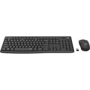Logitech Teclado Y Ratón Logitech Mk295 - Usb Inalámbrico Wi-Fi - Keyboard/Keypad Color: Grafito - Usb Inalámbrico Wi-Fi Mouse - Pointing Device Color: Grafito - Aa, Aaa - Compatible Con Computador Para Windows, Chromeos