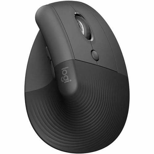 Logitech Mouse Logitech Lift - Bluetooth - Usb - óptico - 6 Botón(es) - Grafito - Inalámbrico - 4000 Dpi - Rueda De Desplazamiento - Peque?o/Mediano Tamaño De La Mano/Palma