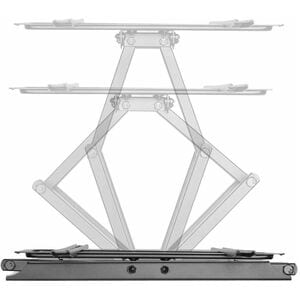 Manhattan Manhattan Soporte Universal De Pared Para Tv, Con Movimiento Completo, Básico - 1 Pantalla(s) Admitidas - 81.3cm A 139.7cm (55") Para Pantalla Plana - 39.92kg Capacidad De Carga - 200 X 200, 300 X 300, 400 X 200, 400 X 400 - Compatible Con Montura Vesa - Acero