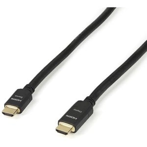 StarTech.com Startech.com Cable De 30m Hdmi Activo - Cable Hdmi De Alta Velocidad Con Ethernet 4k - De Pared Cl2 - 4k A 30hz - Cable Hdmi 1.4 - Cable For Dispositivo De Audio/Vídeo, Sistema De Teatro En Casa, Amplificador, Consola De Juegos, Reproductor Blu-Ray, Reproductor Dvd, Proyector, Reproductor Multimedia, Apple Tv, Xbox One, Playstation 4 - Admite Hasta4096 X 2160 - Apantallado - Oro Conector Chapado - Cl2 - 26 Awg - Negro