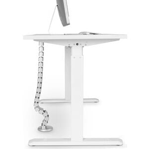StarTech.com Startech.com Conducto Flexible Para Administración De Cableado Con Placa De Base Lastrada - Organizador De Cable - 129.5mm Longitud - Plástico, Acero