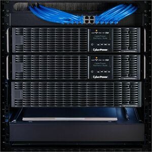 CyberPower Nobreak Ups Cyberpower Ol1500, 1500va/1350w,lcd,sai Online De Conversion Dual,120v,8c,2u