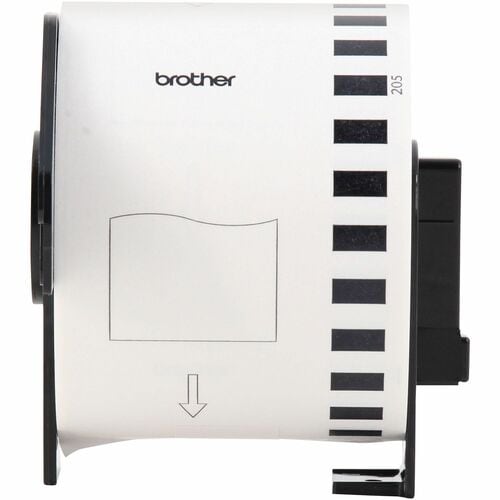 Brother Cinta para etiquetas Negro sobre Blanco 62mm
