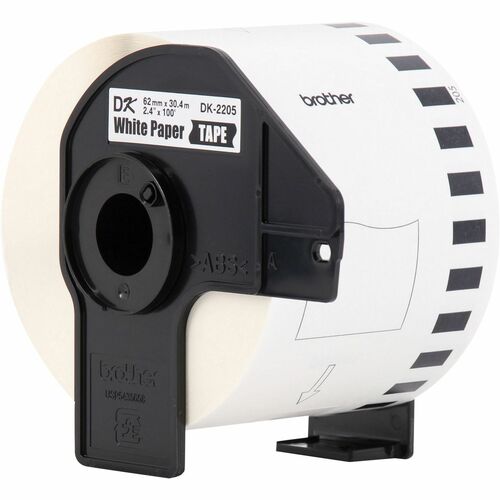 Brother DK-2205 - vista etiqueta blanco