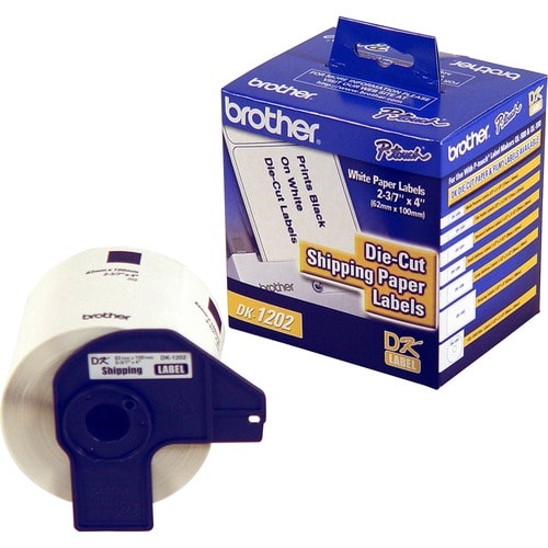 Etiquetas blancas Brother DK1202 62x100mm rollo 300