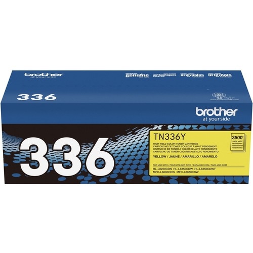 Toner Amarillo Brother TN336Y - Empaque