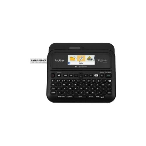 Rotuladora Brother PT-D610BT conectada por Bluetooth