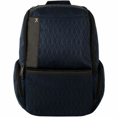 Mochila Vilux Azul, vista trasera y correas