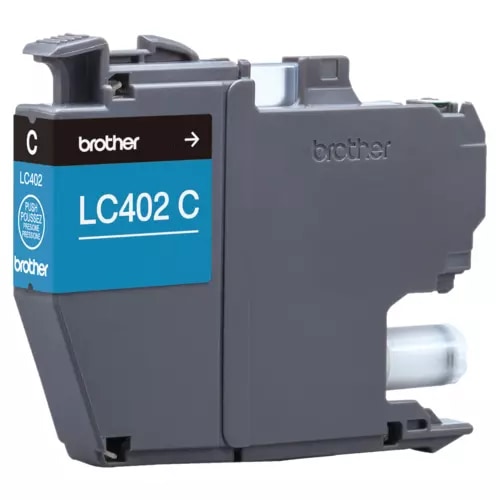 Cartucho Brother LC402C Cian - Compatible con impresoras Brother