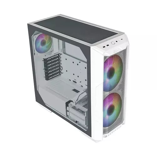 Cooler Master HAF 500 ARGB Blanco - Gestión de cables