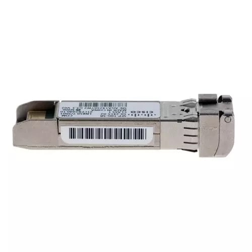 Módulo SFP+ Cisco detalle conectores
