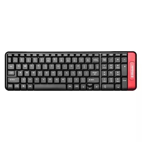Teclado QWERTY Español con sección numérica