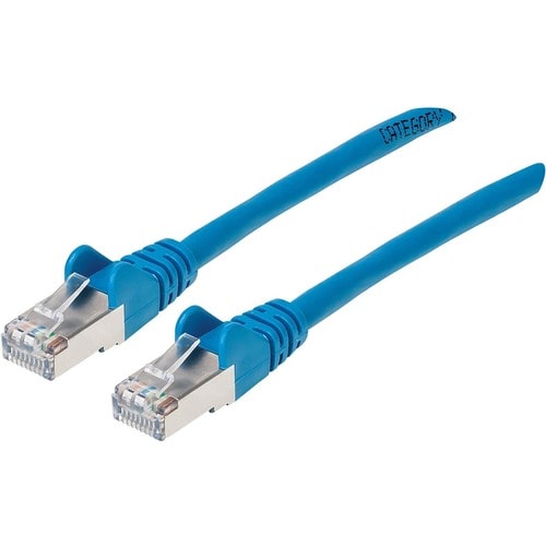 Cable Patch CAT 6a S/FTP Azul Intellinet