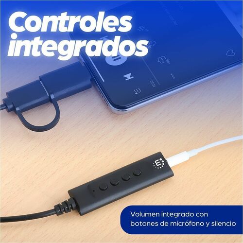 Adaptador Manhattan - conectado a laptop