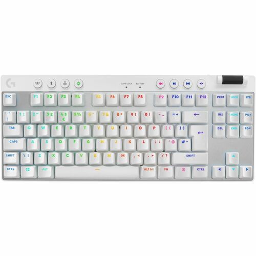 Logitech G Teclado gaming blanco