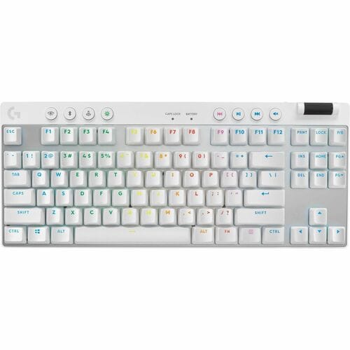 Logitech G teclado gaming vista lateral