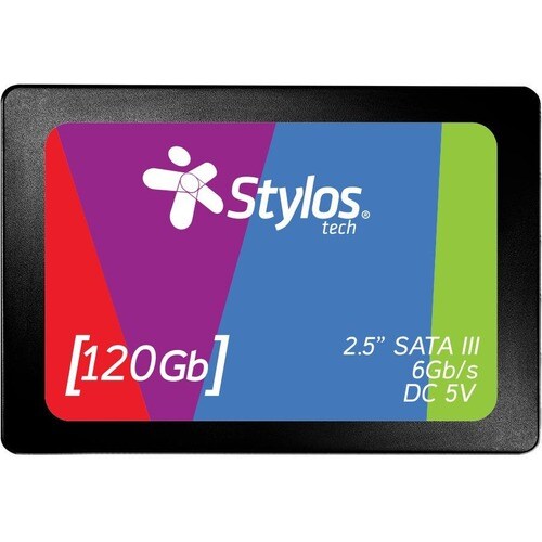 SSD Stylos 120GB vista lateral