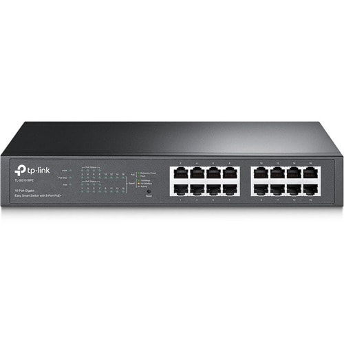 TP-Link TL-SG1016PE - Conmutador Gigabit PoE+ de 16 puertos