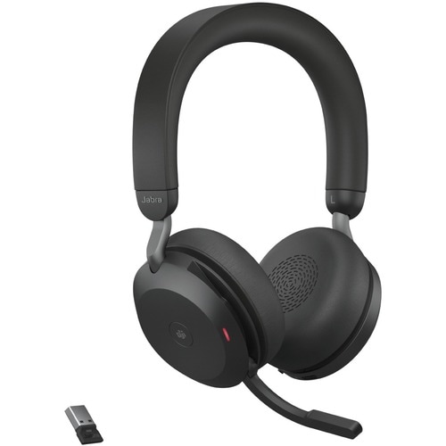 Auriculares Jabra Evolve2 75 Inalámbrico Sobre la oreja Estéreo - Negro - Binaural - Cerrado - Cancelación de ruido - Bluetooth
