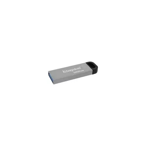 USB 3.2 KINGSTON 128GB DATATRAVELER KYSON METALICA - vista frontal