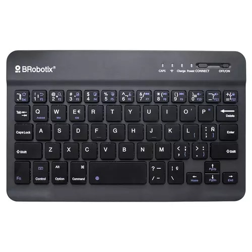 BROBOTIX Mini Teclado Inalámbrico en Español