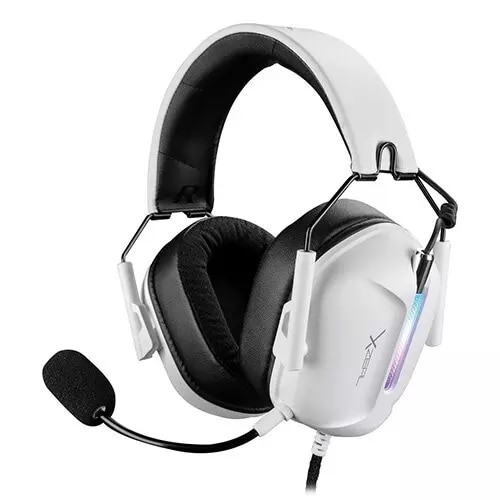 Diadema Gamer XZEAL XZ-7010 Blanco RGB