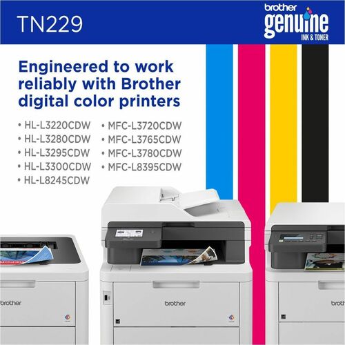 Brother TONER AMARILLO RENDIMIENTO 1200 PAGINAS - imagen 3