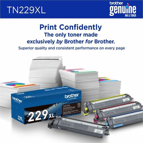 Cartucho Brother TN229XLY Amarillo - Empaque