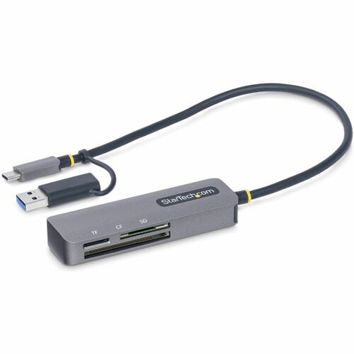 StarTech.com LECTOR USB 3.0 DE TARJETAS DE MEMORIA FLASH SD CF MICROSD