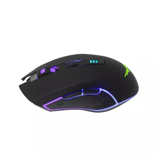 Mouse Gamer Naceb Horus LED - Costado