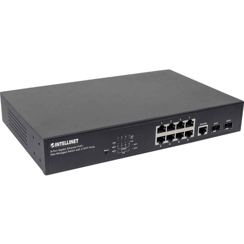 Intellinet POE SWITCH WEBADMIN GB 8 PTOS 30W PTO 140W 2 SFP PORTS