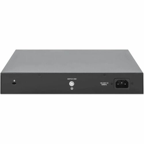 Switch Intellinet puertos traseros