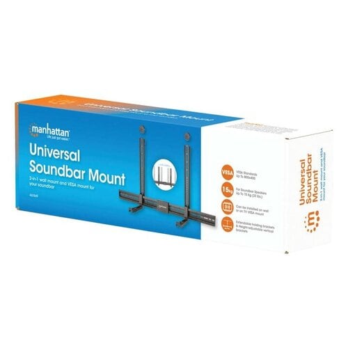 Manhattan SOPORTE BARRA DE SONIDO TV P PARED SOPORTA 15KG - imagen 2