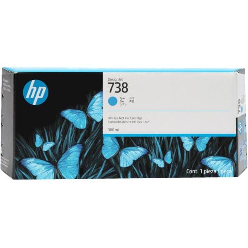Cartucho HP 738 Cyan - Compatibilidad