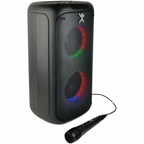 Perfect Choice BAFLE DUAL 6.5 PULG 30W CON M ICROFONO MINIGLOW