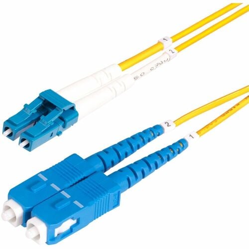 StarTech.com CABLE DE FIBRA OPTICA LC A SC UPC OS2 MONOMODO DE 50M