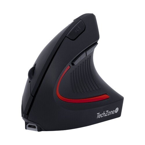 TechZone MOUSE ERGONOMICO TECHZONE VERTI TZMOUINA-06 INALAMBRICO USB NEGRO