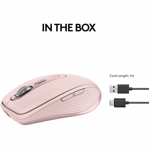 Logitech MOUSE MX ANYWHERE 3S-ROSE BLACK - imagen 10