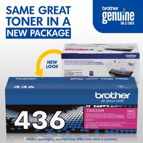 Brother TN436M - Instalación fácil