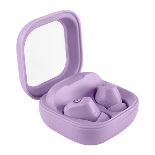 AUDIFONOS TWS FLORELA - MORADO - vista del estuche
