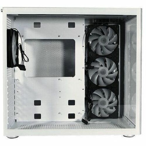 NACEB NACEB WHITE NOVA RGB ATX GAMER CABINET S/N POWER SUPPLY 3 FANS - imagen 3