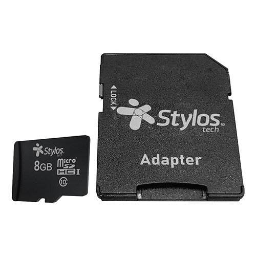 Stylos MicroSD 8GB – empaque