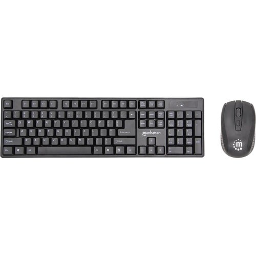 Conjunto de teclado inalámbrico y ratón óptico Manhattan