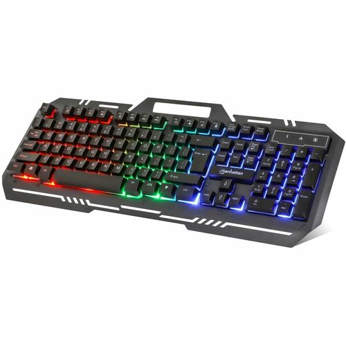 Manhattan TECLADO GAMING LED CON PANEL METLICO PARA CELULAR
