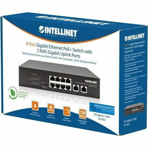 Switch Intellinet vista superior