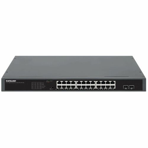 Intellinet 24-Port Gigabit Ethernet PoE+ Switch