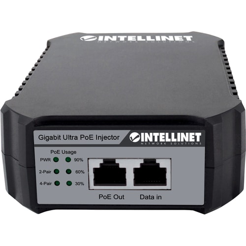 Inyector Ultra PoE Gigabit Intellinet conectado